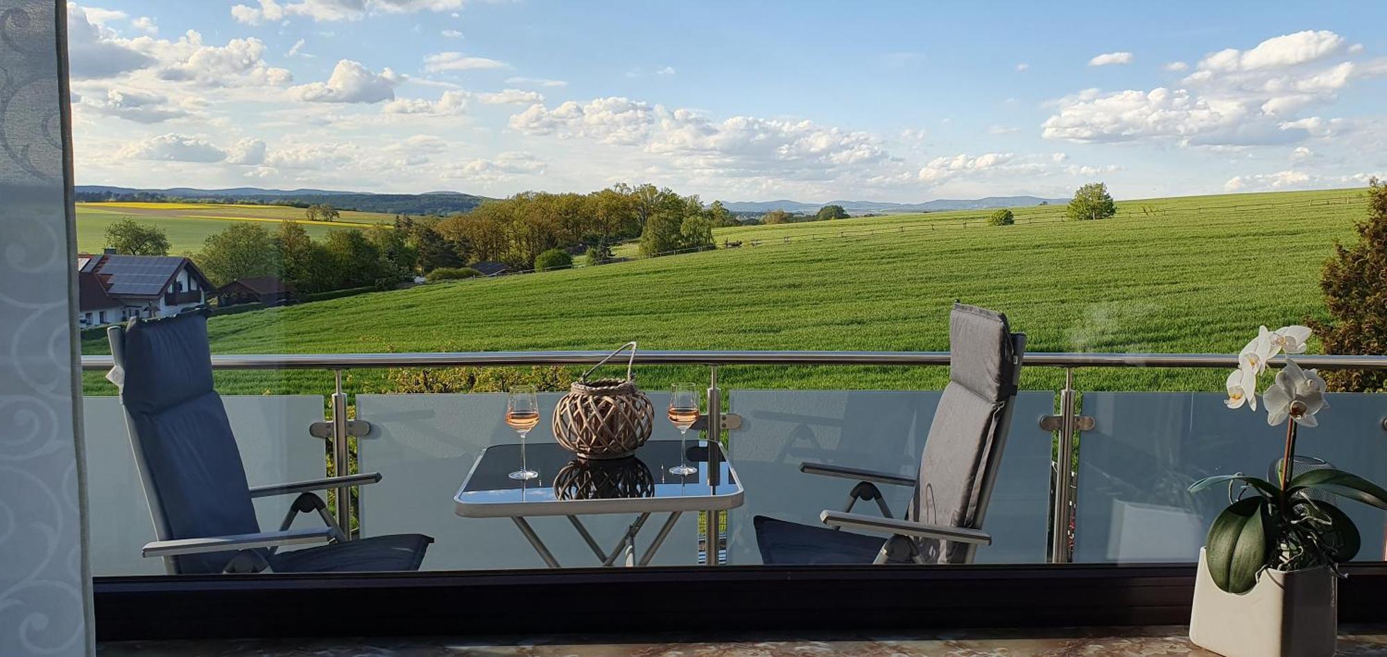 Ferienwohnung Landblick Homberg  Zewnętrze zdjęcie